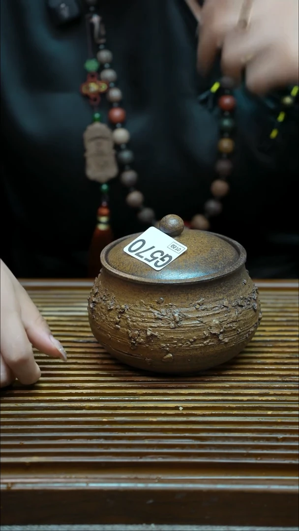 万古烧粗陶手工茶具