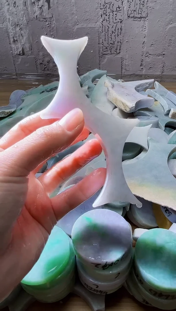 裸石翡翠天然翡翠A货玉 南 183