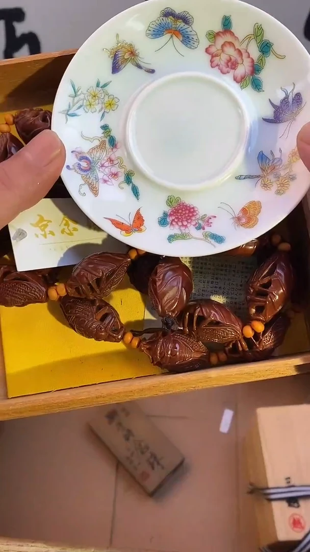 琉璃手工艺品瓷器手串多样性发一