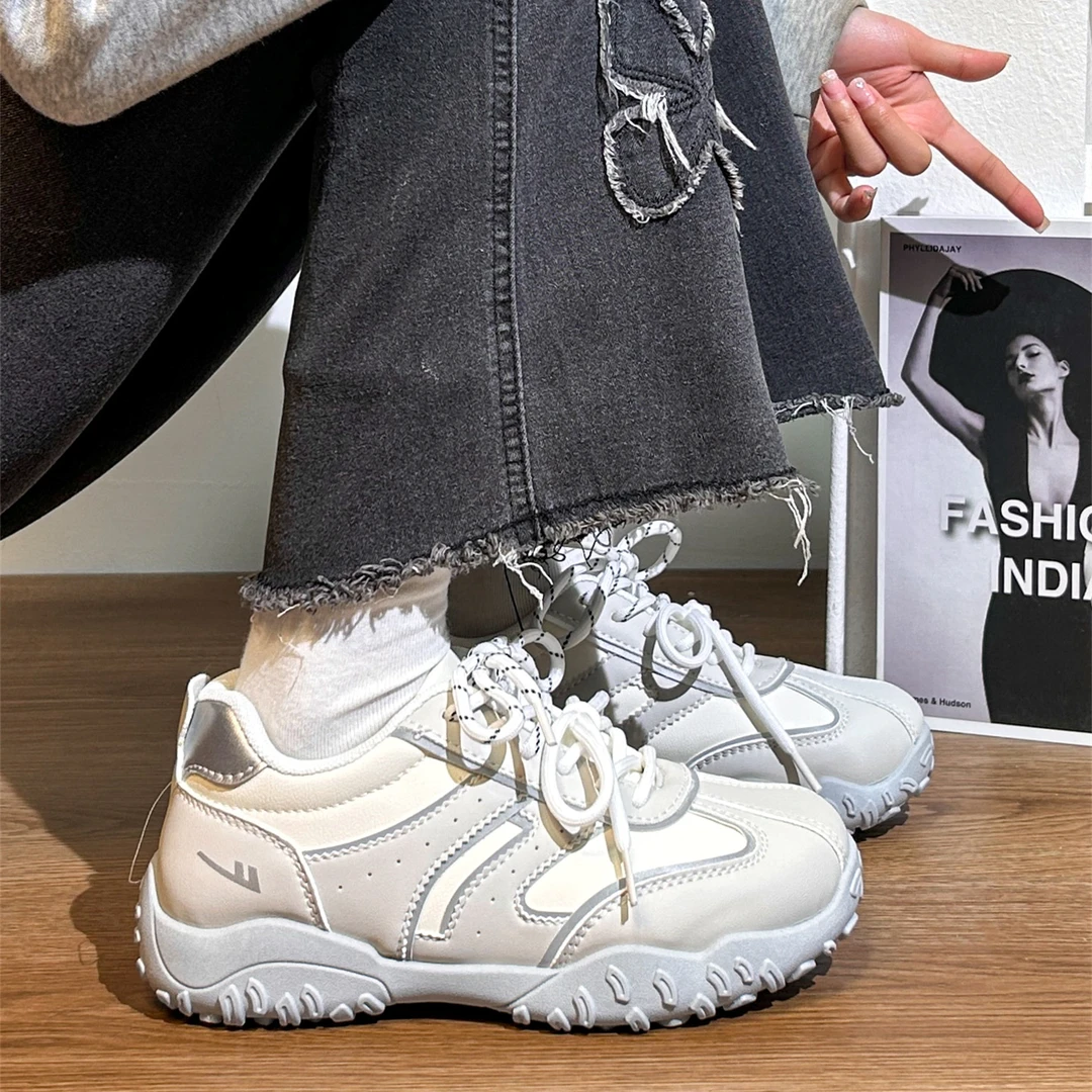 回力女鞋2025新款秋季德训鞋女丑萌鞋百搭运动鞋休闲老爹鞋女