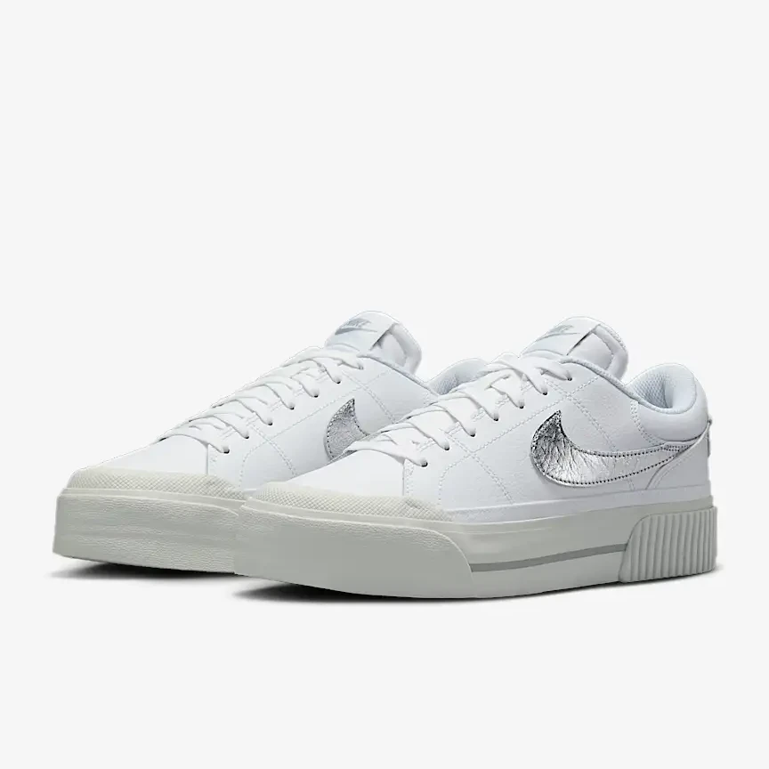 Nike Court Legacy Lift 耐克经典高中底女子运动鞋HQ2307-100