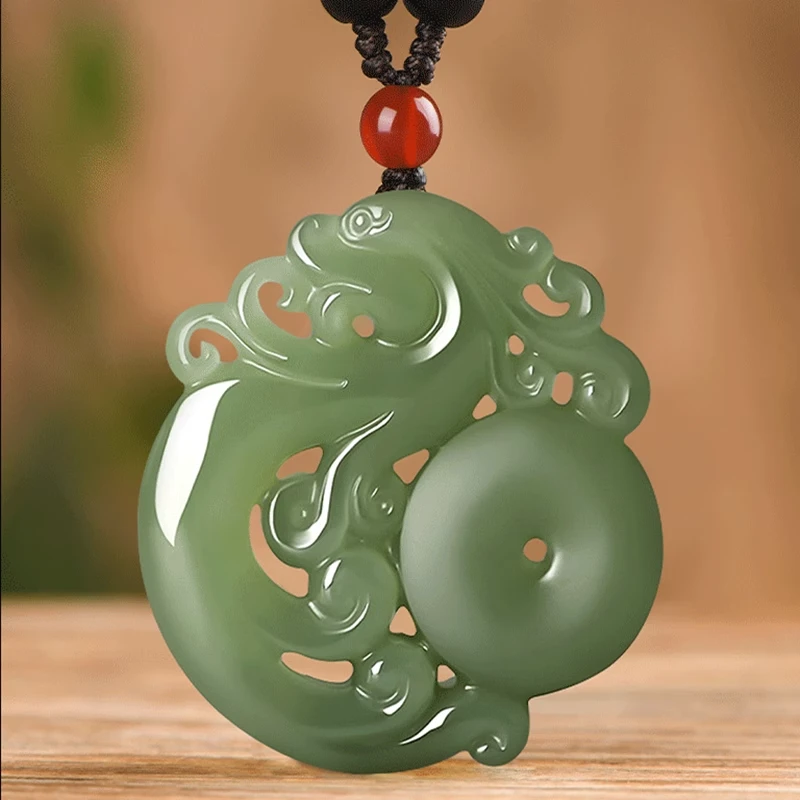 和田玉貔貅吊坠男女情侣款平安招财转运项链时来运转玉佩玉石挂件