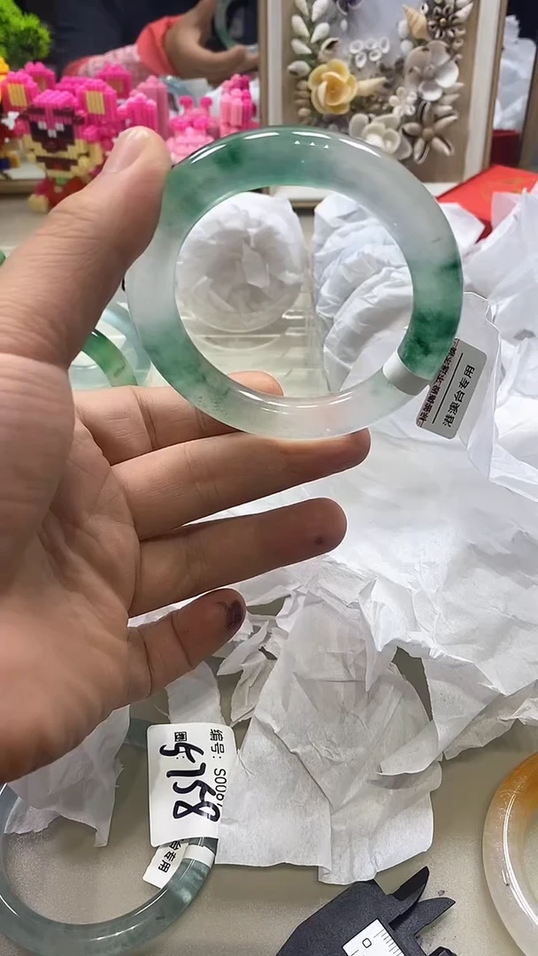 ZH水沫子手镯 一物一拍 圈口60