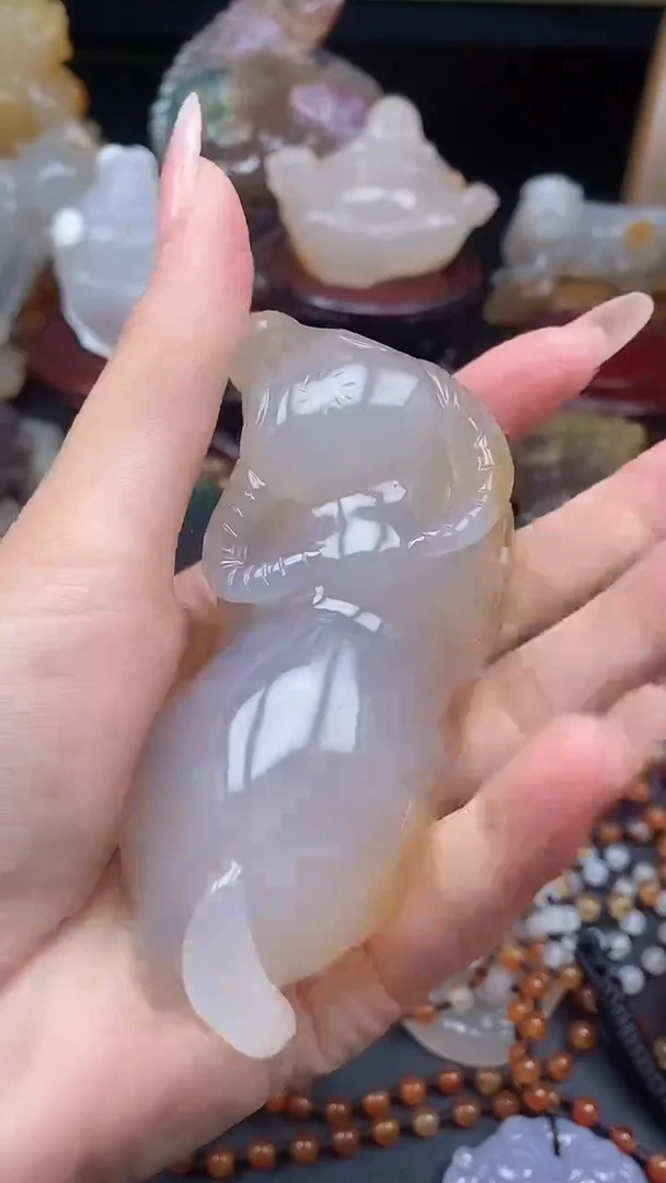 【闪购商品】玛瑙/玉髓颈饰未镶嵌dd