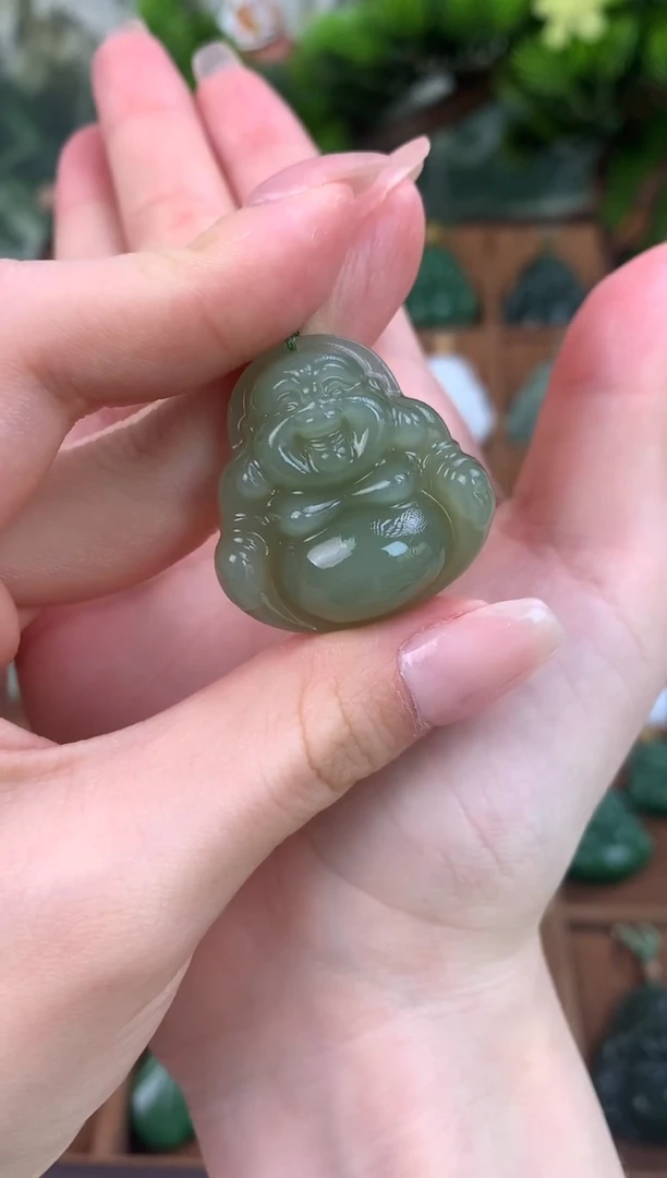 颈饰未镶嵌和田玉吊坠30mm