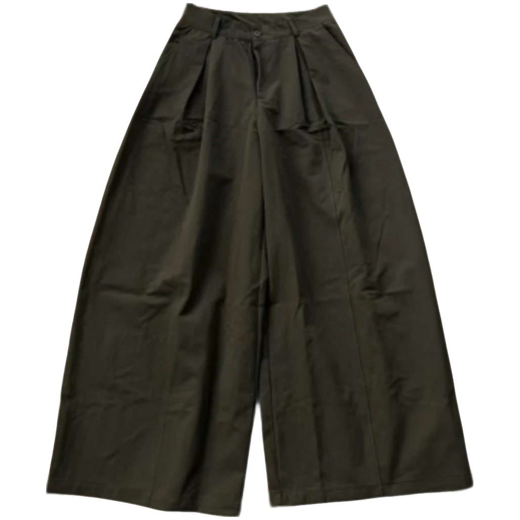 泡芙～韩系秋款裤子阔腿