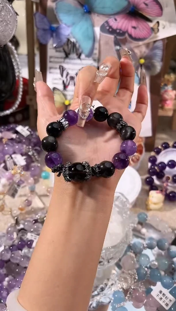 【闪购商品】水晶手链未镶嵌多样性发货颜色微差【拍两单！！】