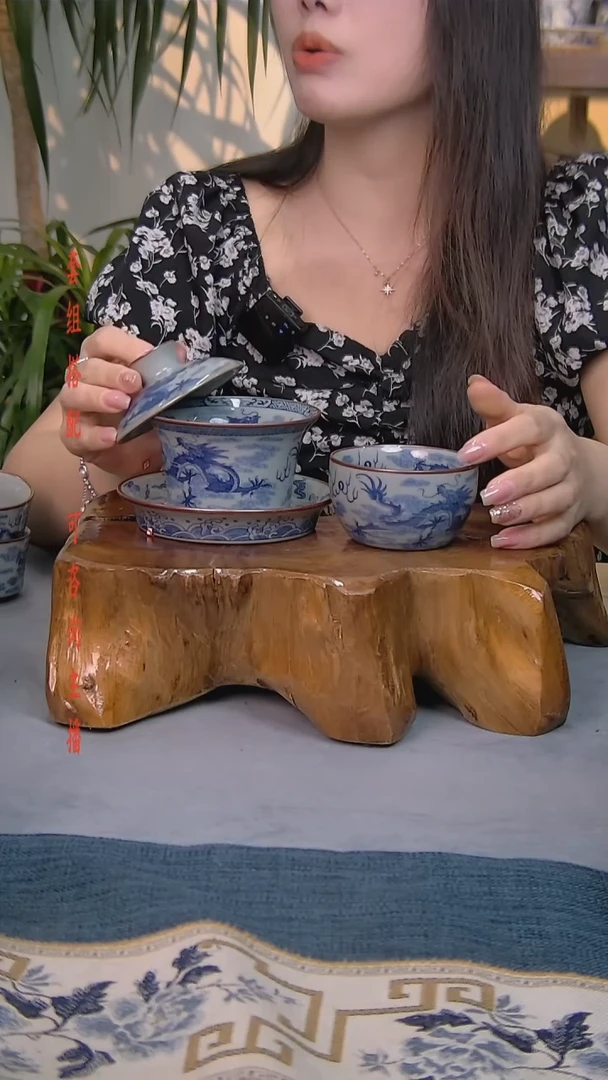 简装家用款2件套 老陶泥开片纹陶瓷茶具