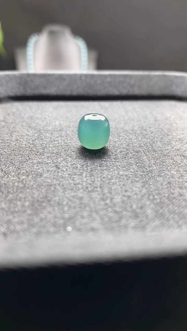 未镶嵌手链翡翠散珠卡10MM左右老型珠