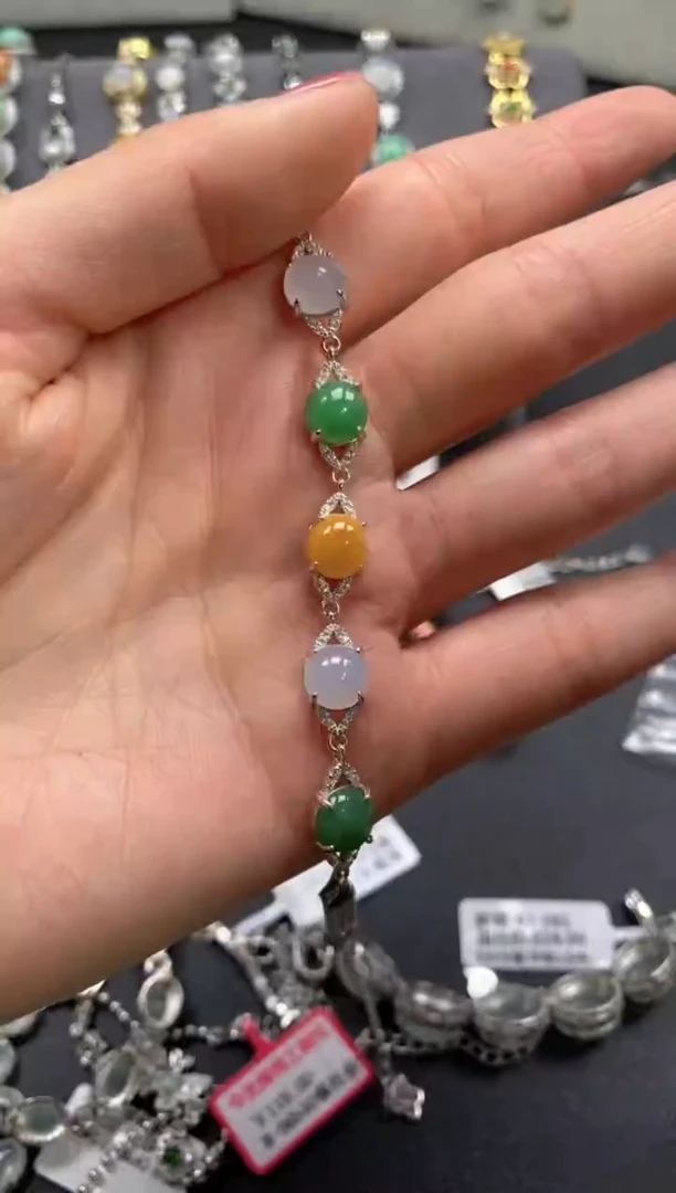 【闪购商品】翡翠戒指银S925镶嵌1111111111    2