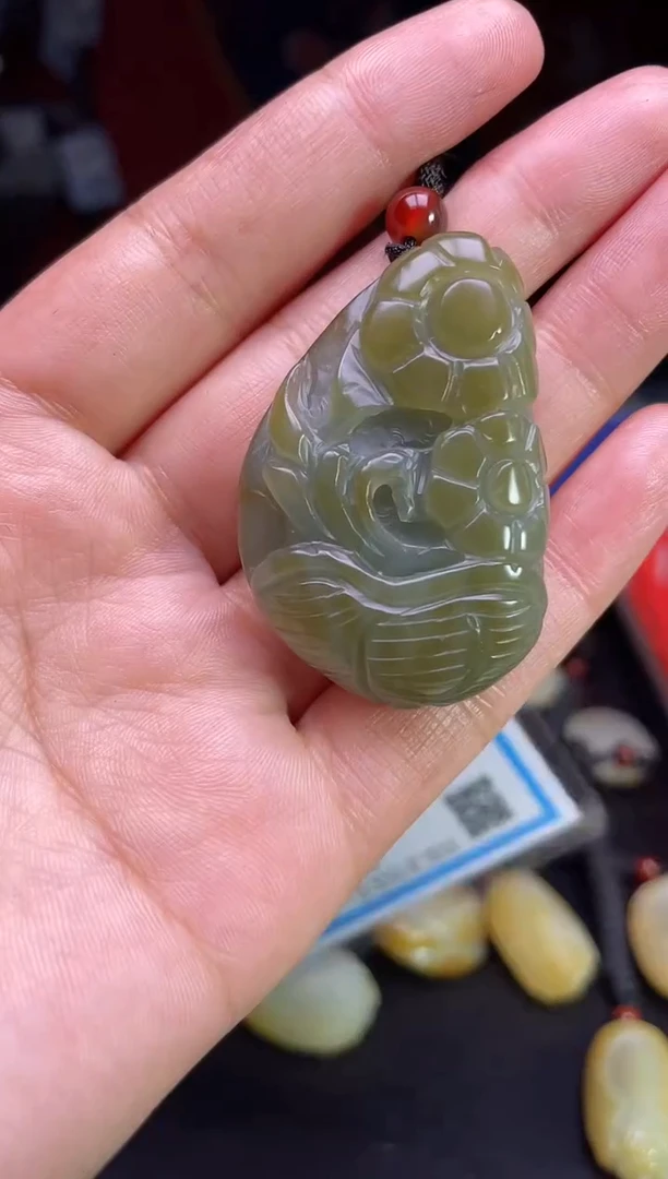 颈饰未镶嵌和田玉123
