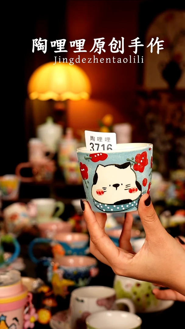 陶哩哩原创手作陶瓷3716