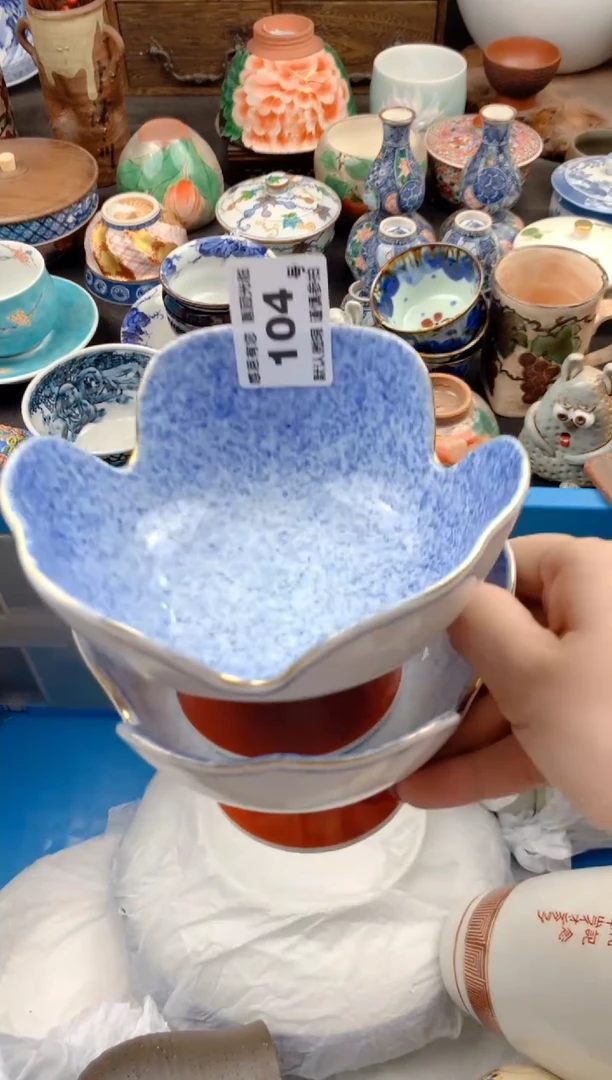 【闪购商品】瓷片104号九姑娘工艺品瓷器