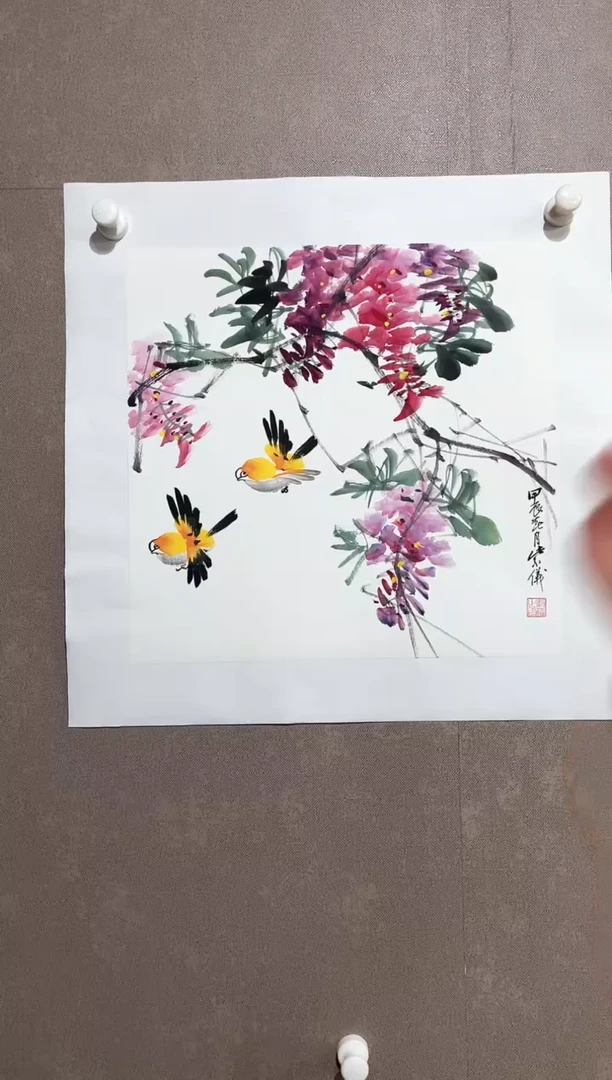 国画13---紫仪老师作品