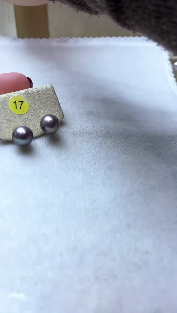 【闪购商品】淡水珍珠耳饰未镶嵌2