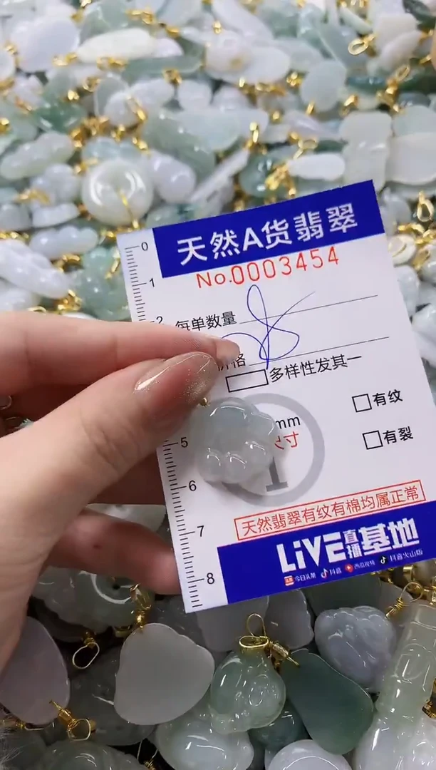 颈饰未镶嵌翡翠天然A货翡翠