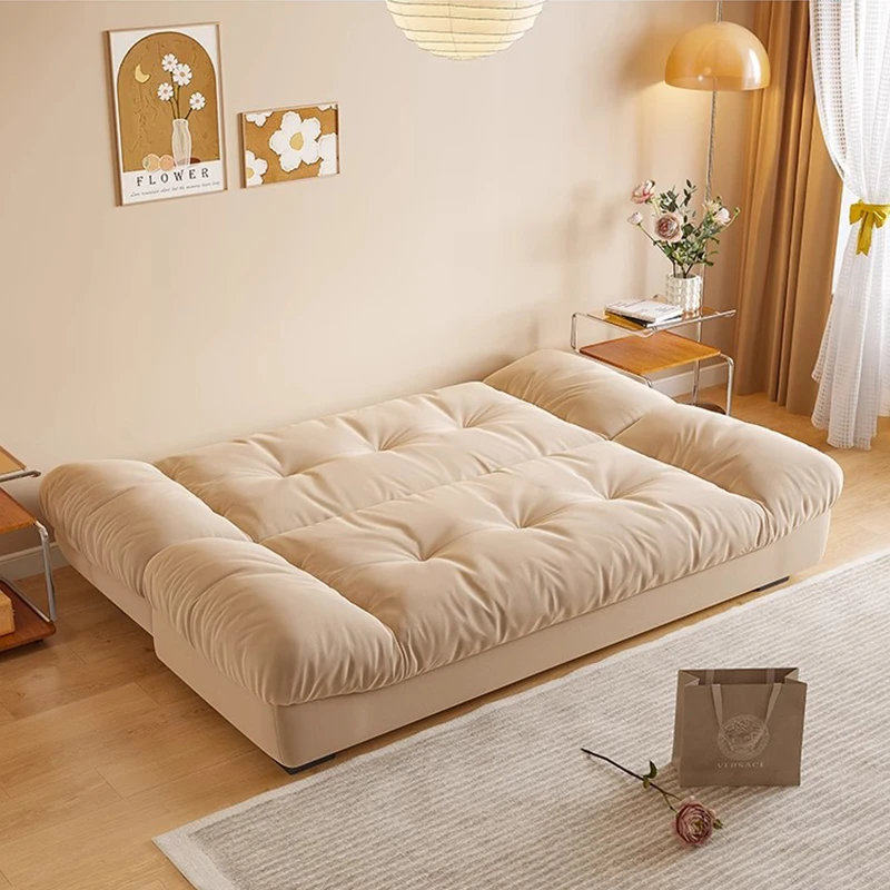 【订金】可折叠沙发多功能客厅小户型云朵沙发床一体两用现代奶油