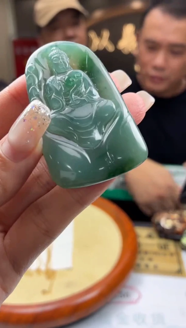 未镶嵌定制翡翠淡**悦BJ0050975