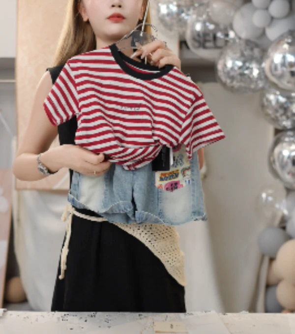 【棉逗熊品牌】男童韩版夏季休闲时尚男童套装-2004