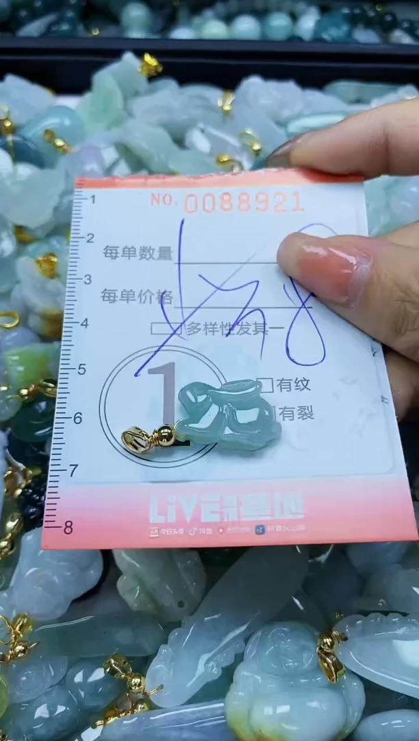 【闪购商品】翡翠颈饰未镶嵌闪购0088921多样性发其一