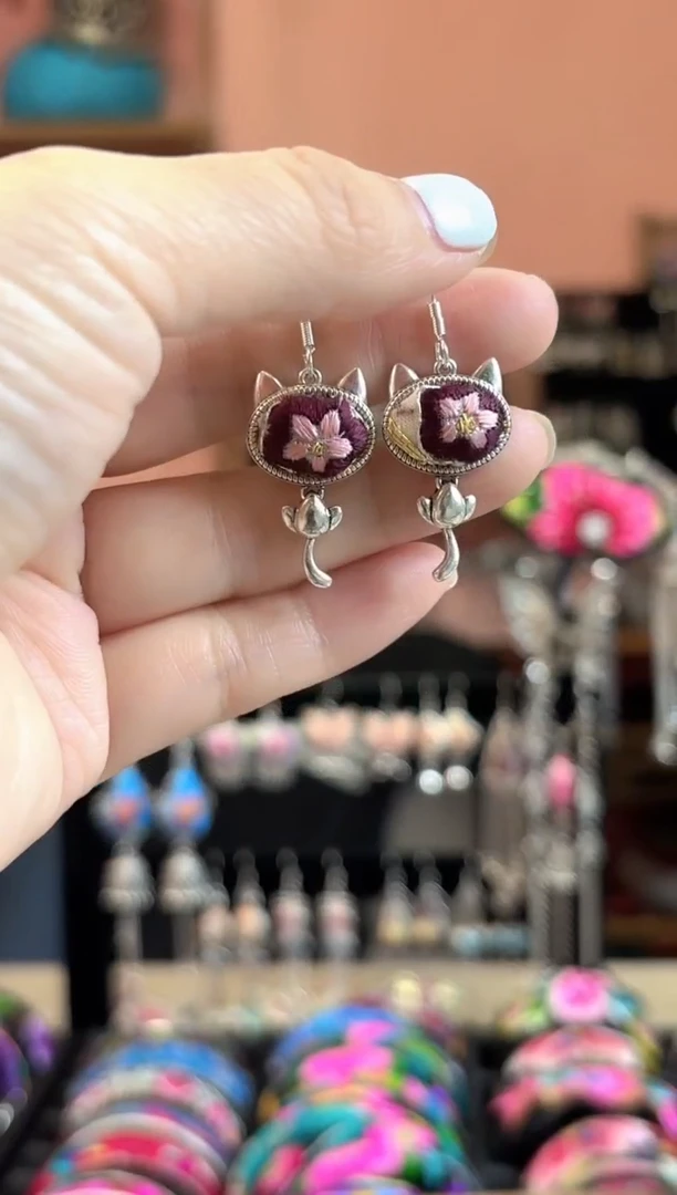 织绣艺枝独绣老绣饰品207