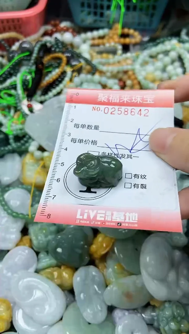 未镶嵌挂件翡翠闪购0258642