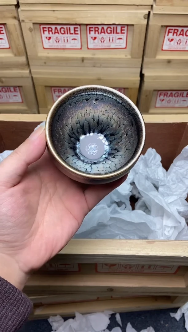 茶盏107号建盏主人杯