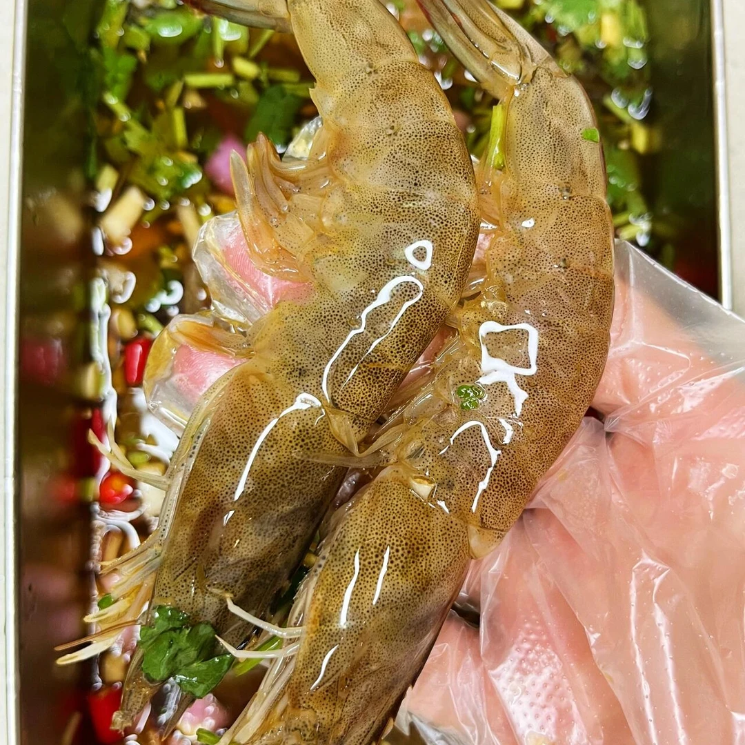 【顺丰包邮】潮汕生呛虾 生腌虾 650克/桶  开盖即食