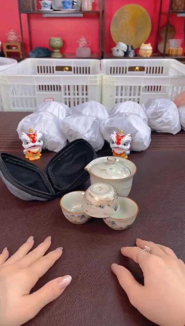 【闪购商品】瓷片【沉鱼茶器】清货底价 库存单一