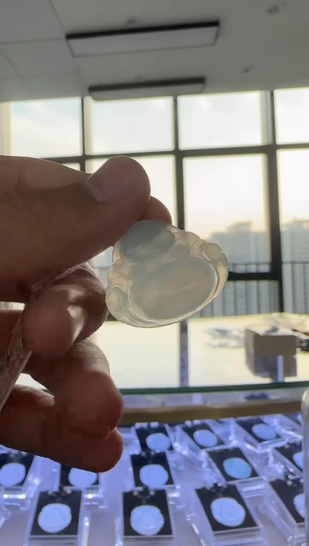 【闪购商品】翡翠未镶嵌颈饰天然翡翠A货孤品一件