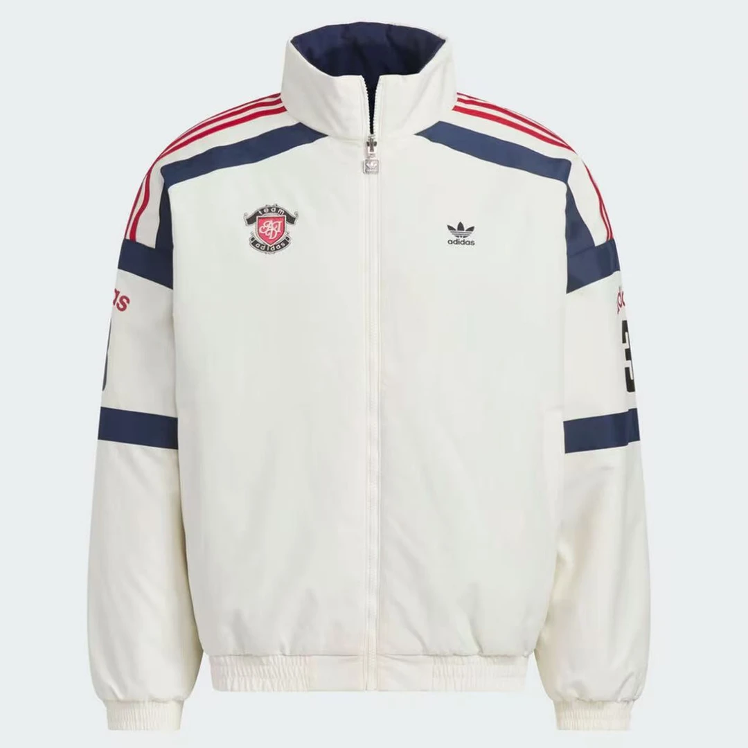 阿迪达斯/adidas三叶草25年秋冬秀场版拒水双面穿棉服 KC0094