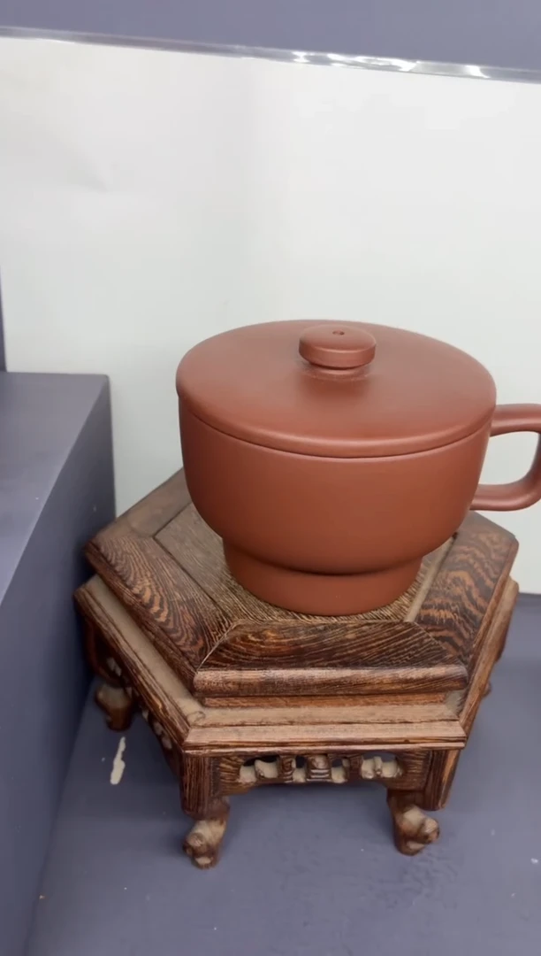 茶壶紫砂底槽清 盖杯