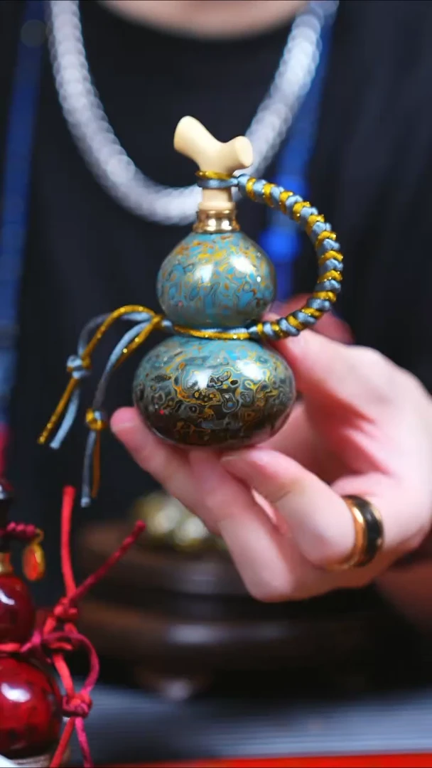 【闪购商品】JD040元宵节臻选非遗大漆酒葫芦