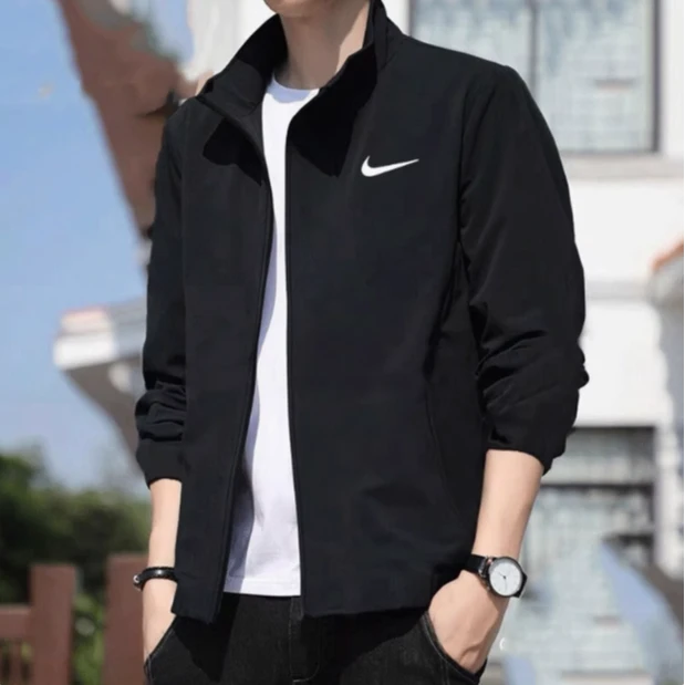【滔搏联动】Nike耐克男女25春夏老钱风立领速干外套FB7500-010