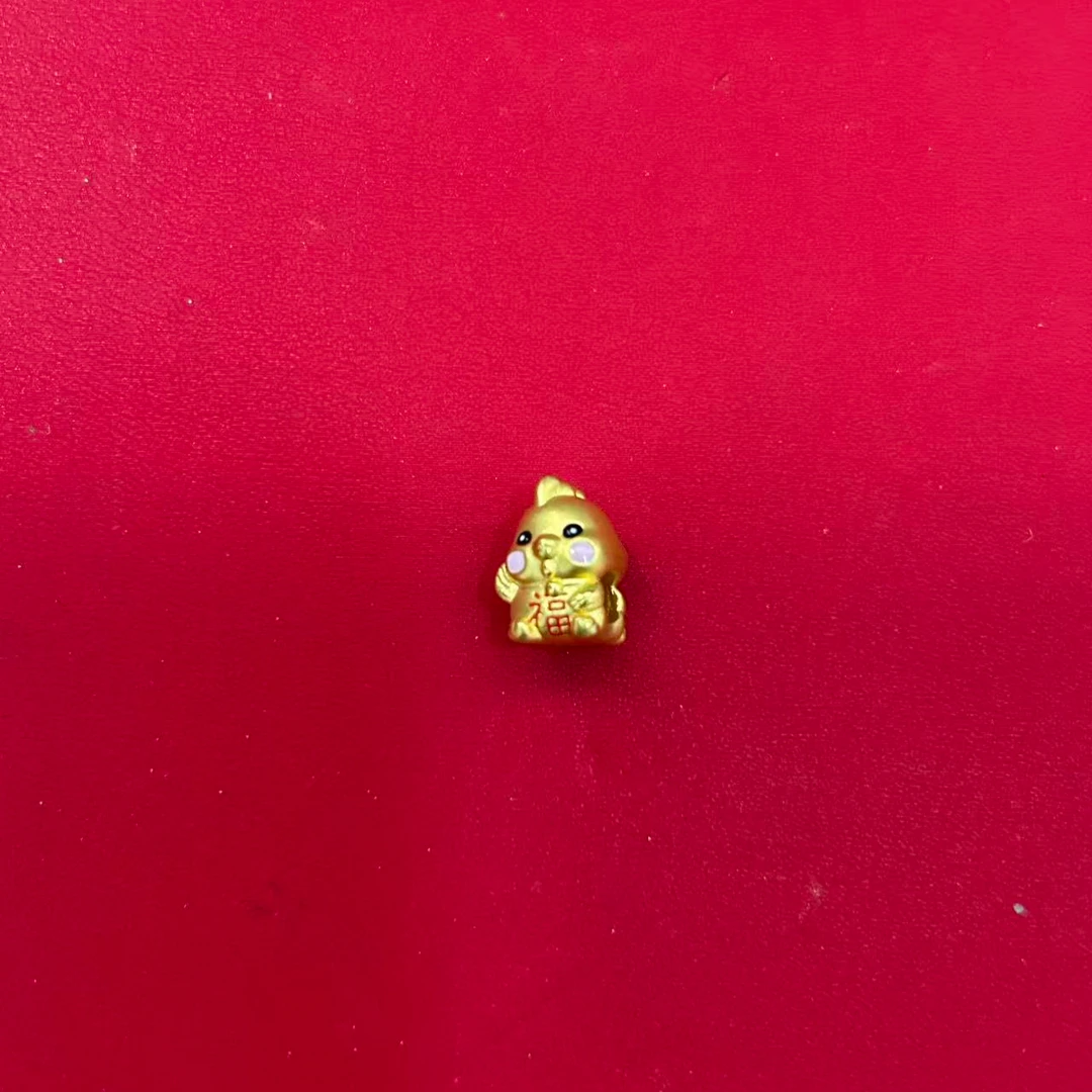 CBAI/菜百YJW足金饰品  生肖鸡