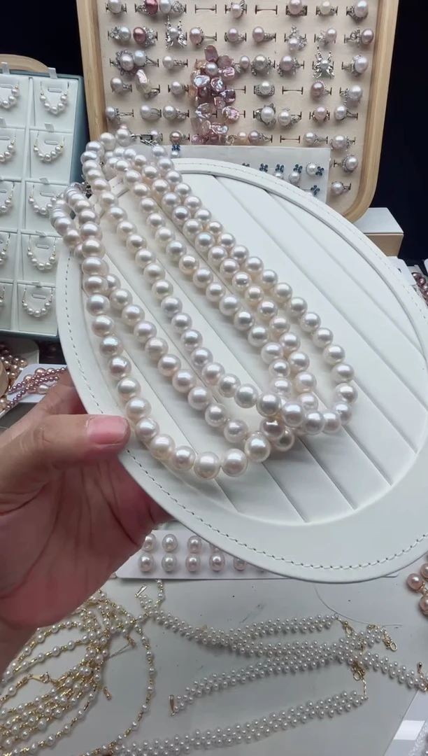 项链未镶嵌淡水珍珠多样性发其一，非无暇