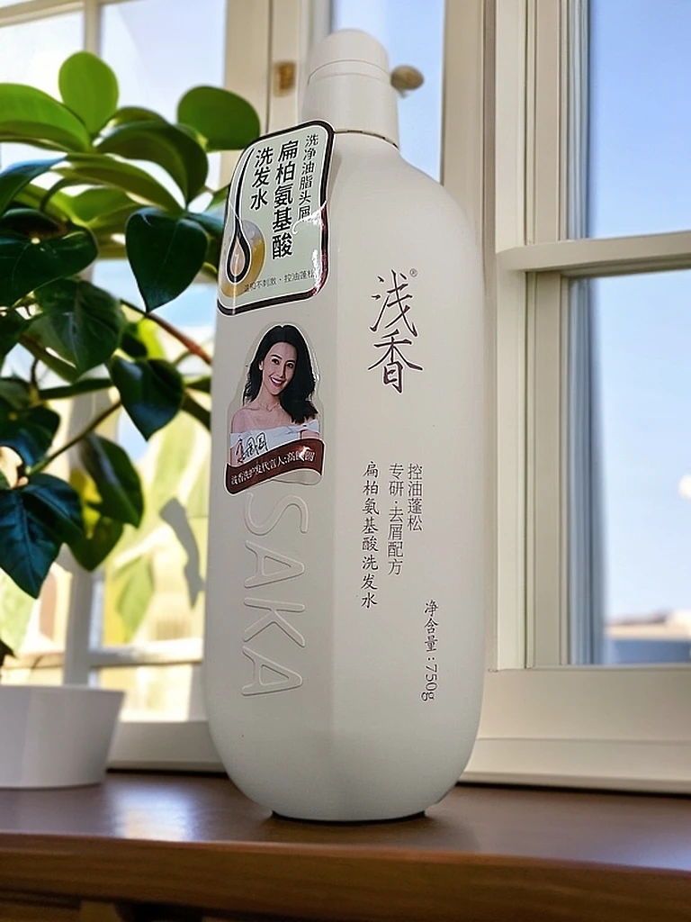 750g浅香控油去屑洗发水扁柏安基酸油脂使蓬松减少头屑产生细腻