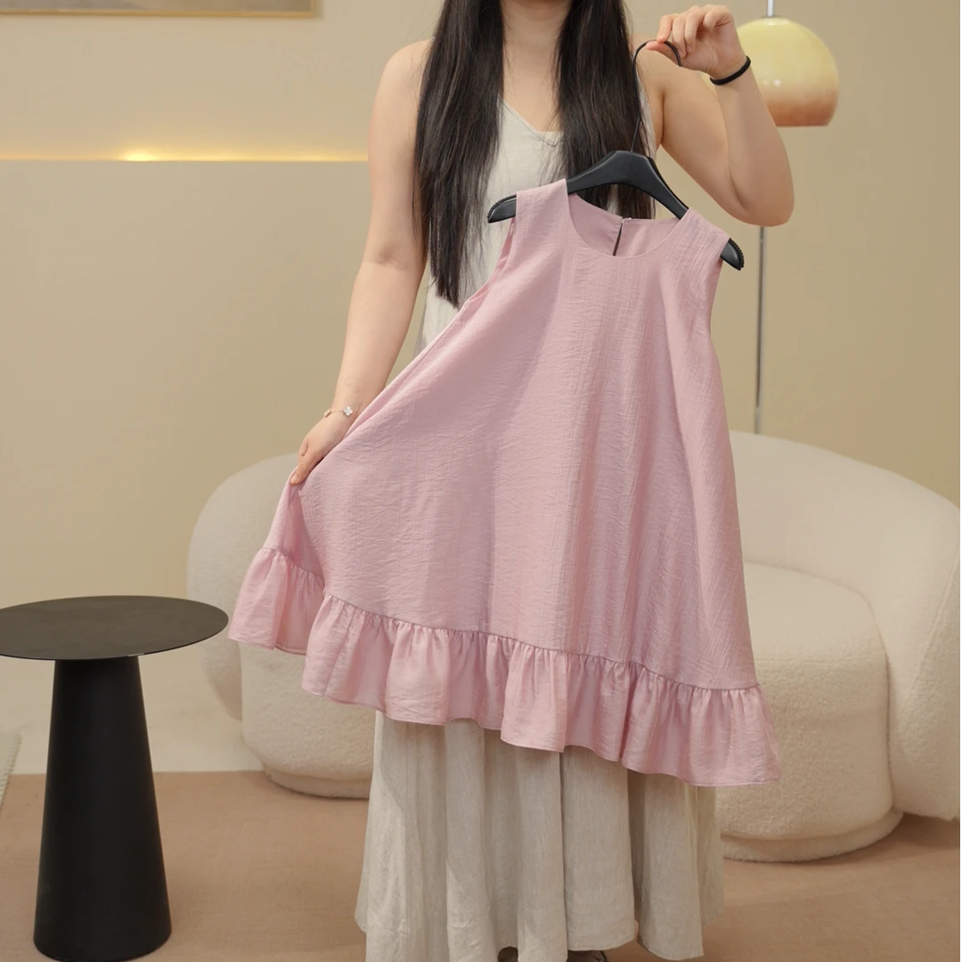 【SEVEN KIDS】天丝莱赛尔 2025女童夏季连衣裙  25A1220