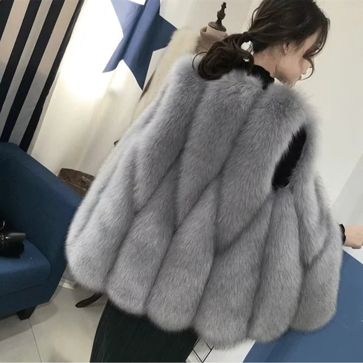 海宁中长款洋气百搭大水滴马甲6322-如意