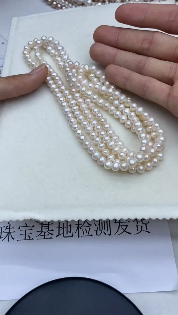 项链未镶嵌淡水珍珠毛衣链6-7