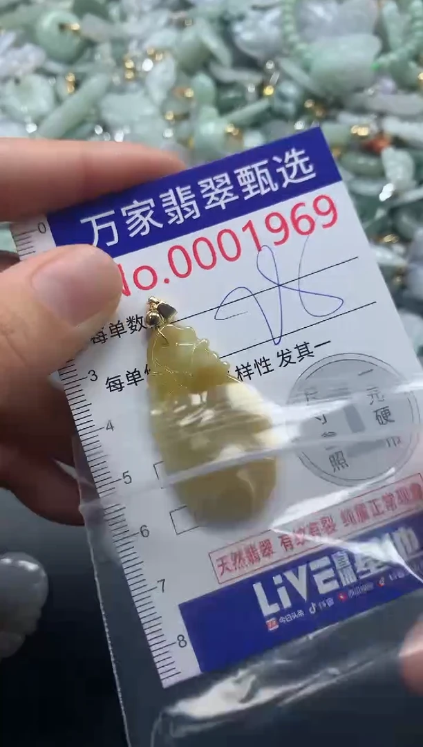 吊坠(不含链)未镶嵌翡翠1969