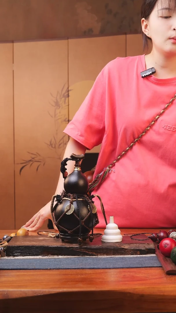 1693号精品大漆葫芦防腐防渗装水茶酒