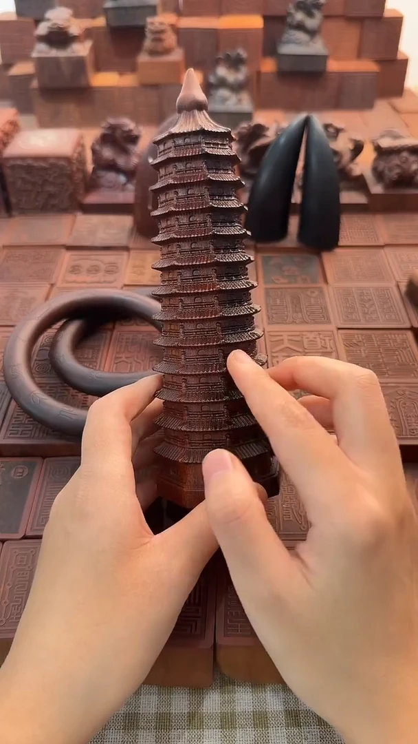 枣木13层文昌塔实心