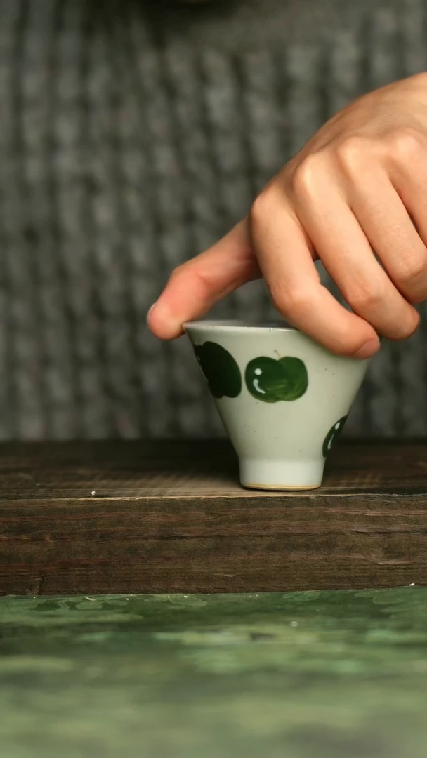 青诗集手工手绘瓷器