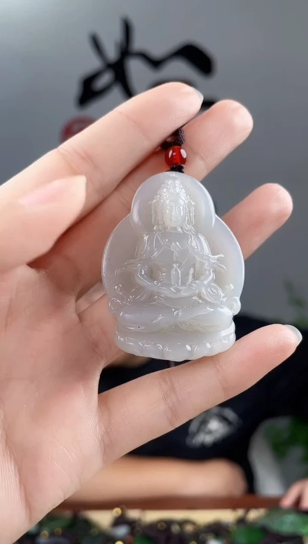 和田玉未镶嵌颈饰拍一发一，多样性发货