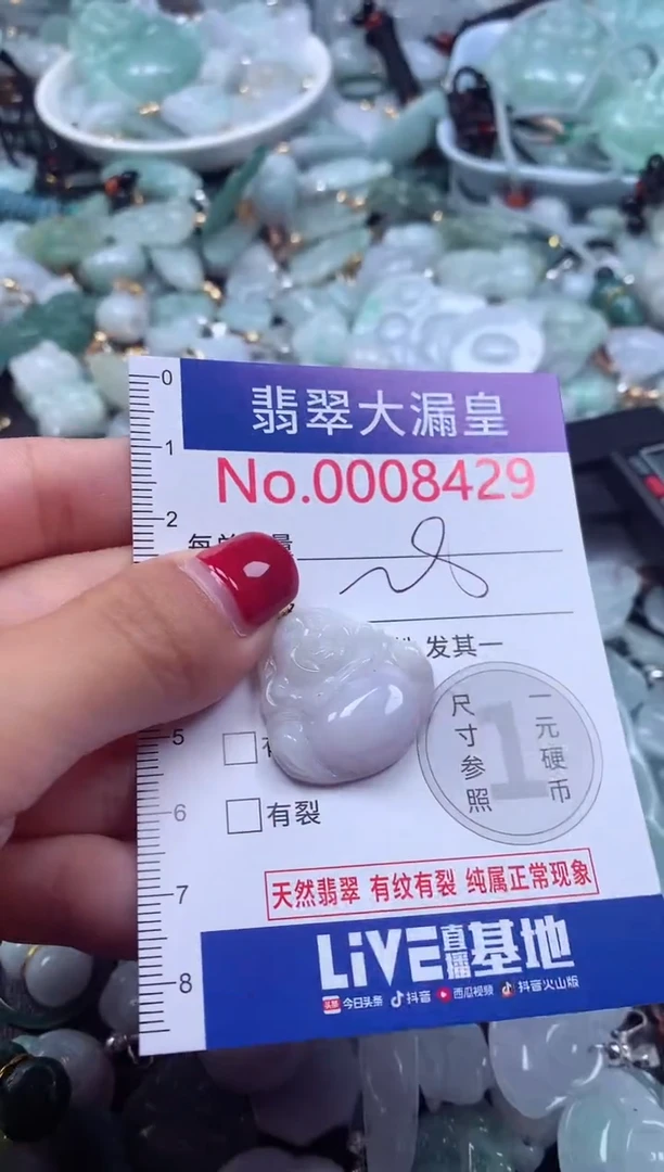 颈饰未镶嵌翡翠8429