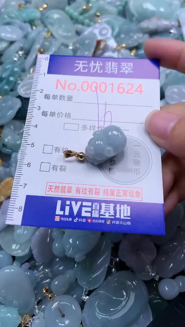 颈饰未镶嵌翡翠1624