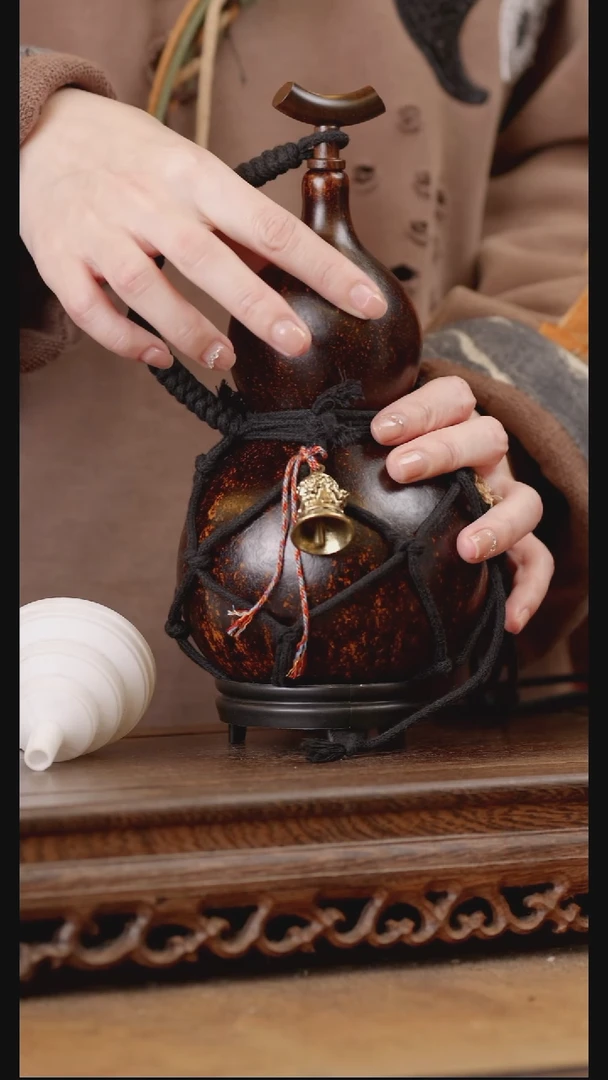 75号精品天然大漆酒葫芦一物一拍~