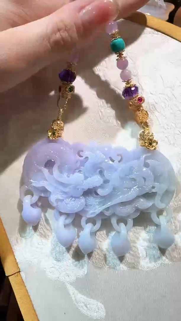 【闪购商品】翡翠颈饰未镶嵌国风