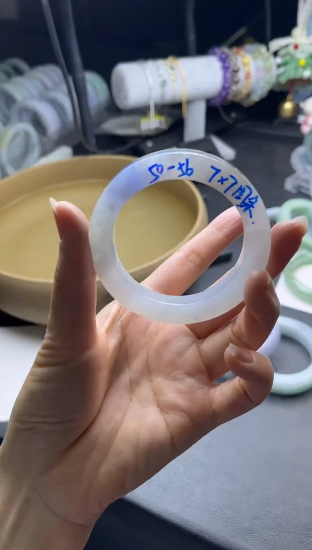 未镶嵌手镯定制翡翠翡翠手镯单样发一件